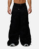 MNML Strap Up Raver Double Cargo Pants Black
