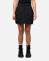X-Girl Women's Easy Patch Pocket Mini Skirt Black