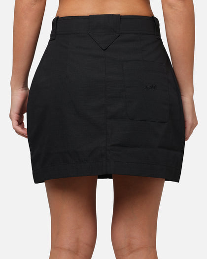 X-Girl Women's Easy Patch Pocket Mini Skirt Black