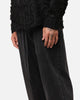 XXIII Tie Lace Baggy Jeans Black Stonewash