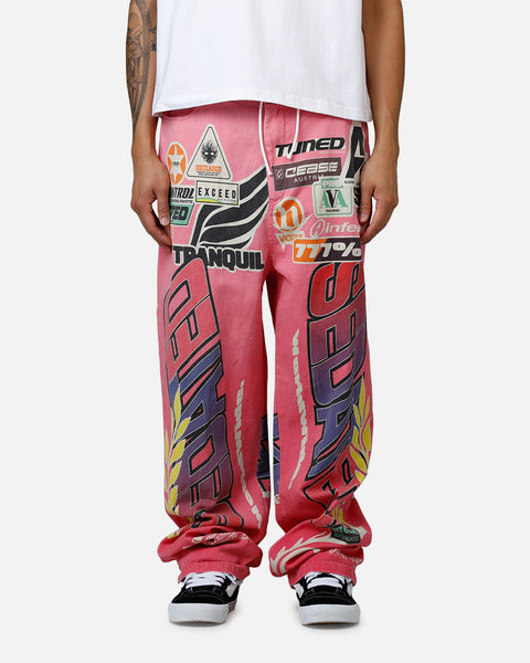 MNML Ultra Baggy Sedated MX Pant Pink | Culture Kings US