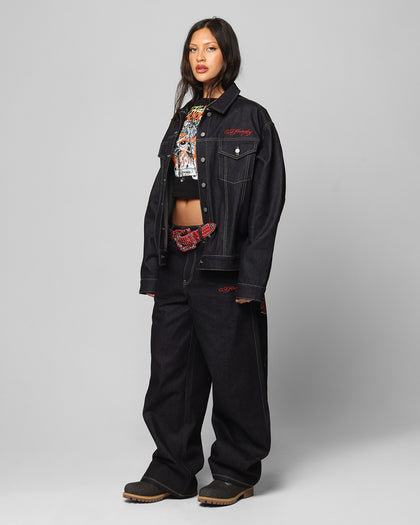 Ed Hardy Denim Jeans Raw Indigo