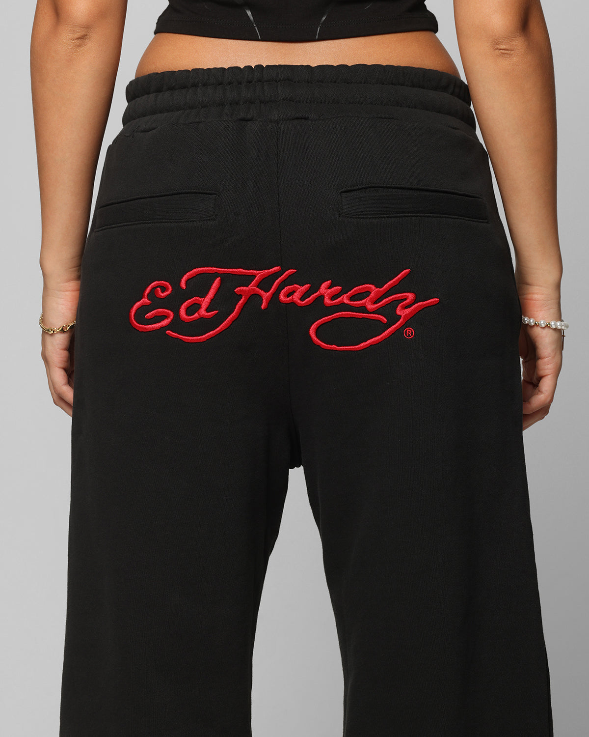 Ed Hardy Ed Hardy Track Pants Black | Culture Kings US