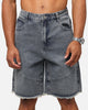 Saint Morta Armoury Baggy Denim Shorts Dirty Denim
