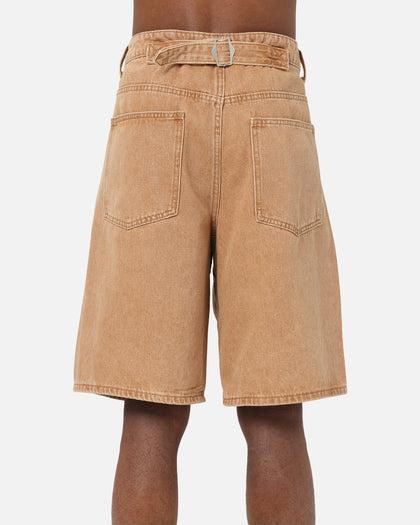 XXIII Diamond Buckle Back Jorts Vintage Sand