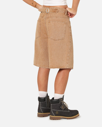XXIII Diamond Buckle Back Jorts Vintage Sand