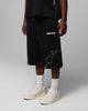 Loiter Dark Performance Fleece Shorts Black