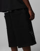Loiter Dark Performance Fleece Shorts Black