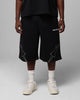 Loiter Dark Performance Fleece Shorts Black