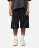Loiter Dark Performance Fleece Shorts Washed Charcoal