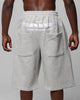 Loiter Dark Performance Fleece Shorts Grey