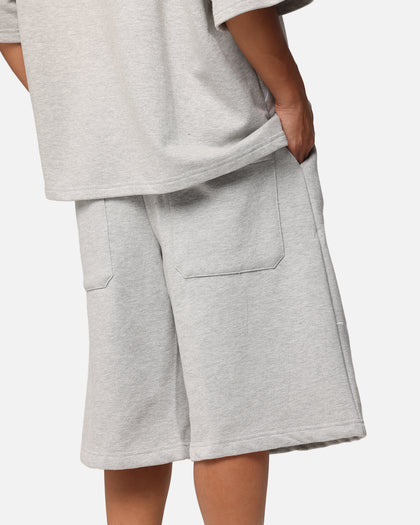 Loiter Dark Performance Fleece Shorts Grey