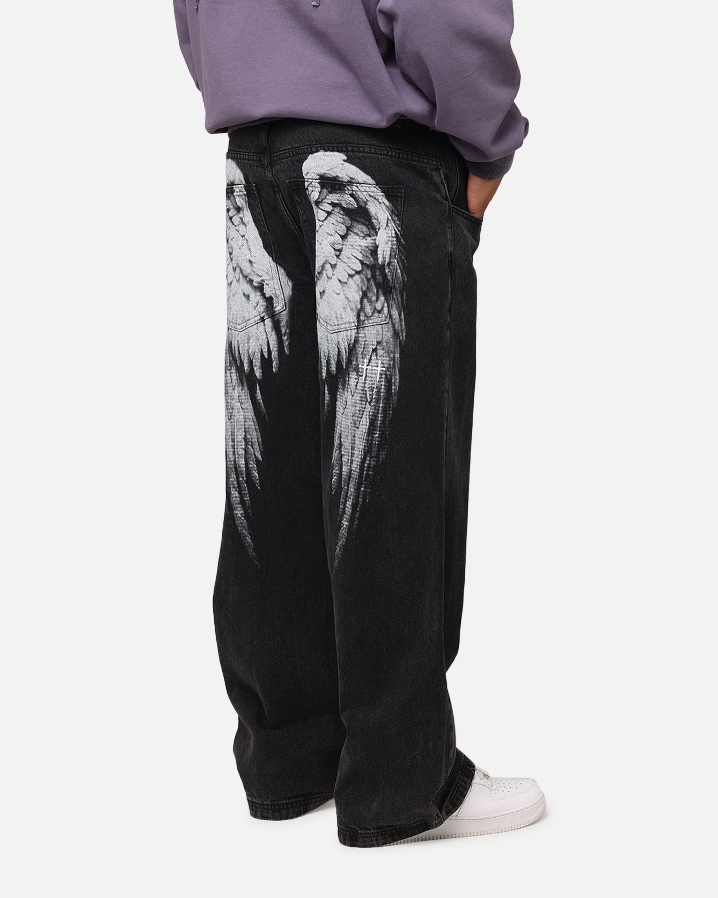 Saint Morta Amplus Afterlife Jeans Black Shadow | Culture Kings US