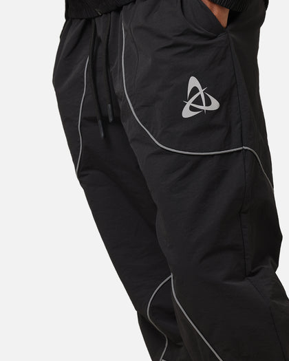 The Anti Order Stereo Nylon Track Jogger Black