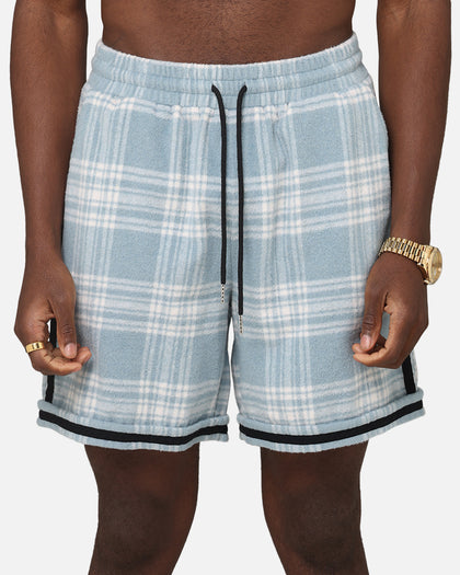 XXIII Plaid Ball Shorts Blue