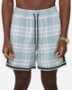 XXIII Plaid Ball Shorts Blue