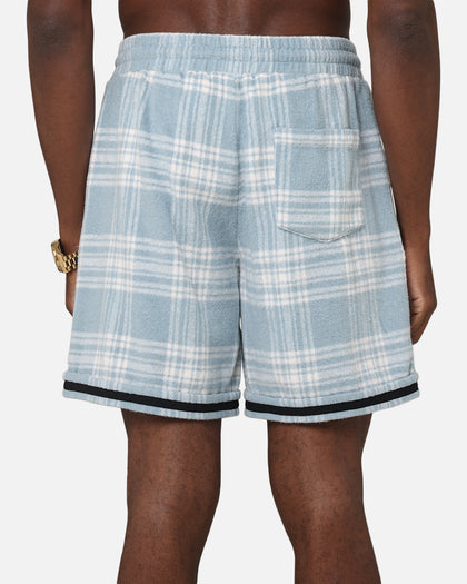 XXIII Plaid Ball Shorts Blue