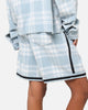 XXIII Plaid Ball Shorts Blue