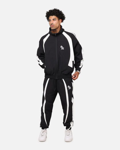 Saint Morta Oblivioin Nylon Track Joggers Black/White