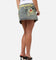 Ed Hardy Women's Flora Denim Mini Skirt Dirty Blue