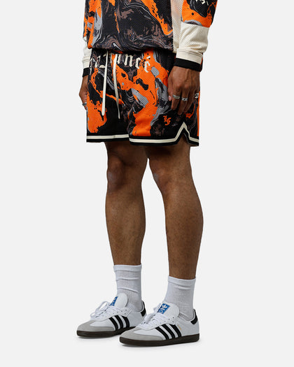 Puma Lafrancé Heem All Over Print Shorts Orange