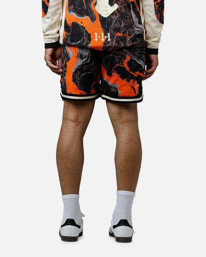 Puma Lafrancé Heem All Over Print Shorts Orange