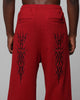 Loiter Blood Born Track Pants Burgandy