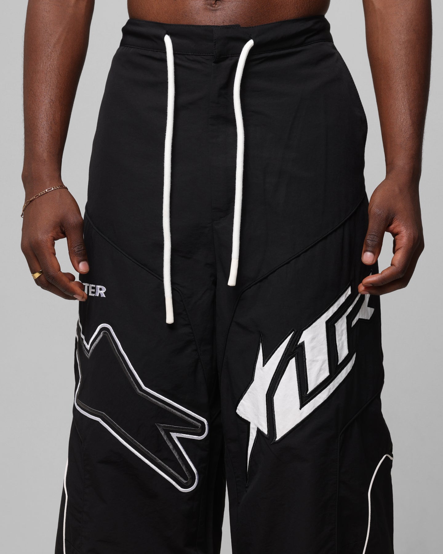 Loiter Motocross Parachute Pants Black | Culture Kings US