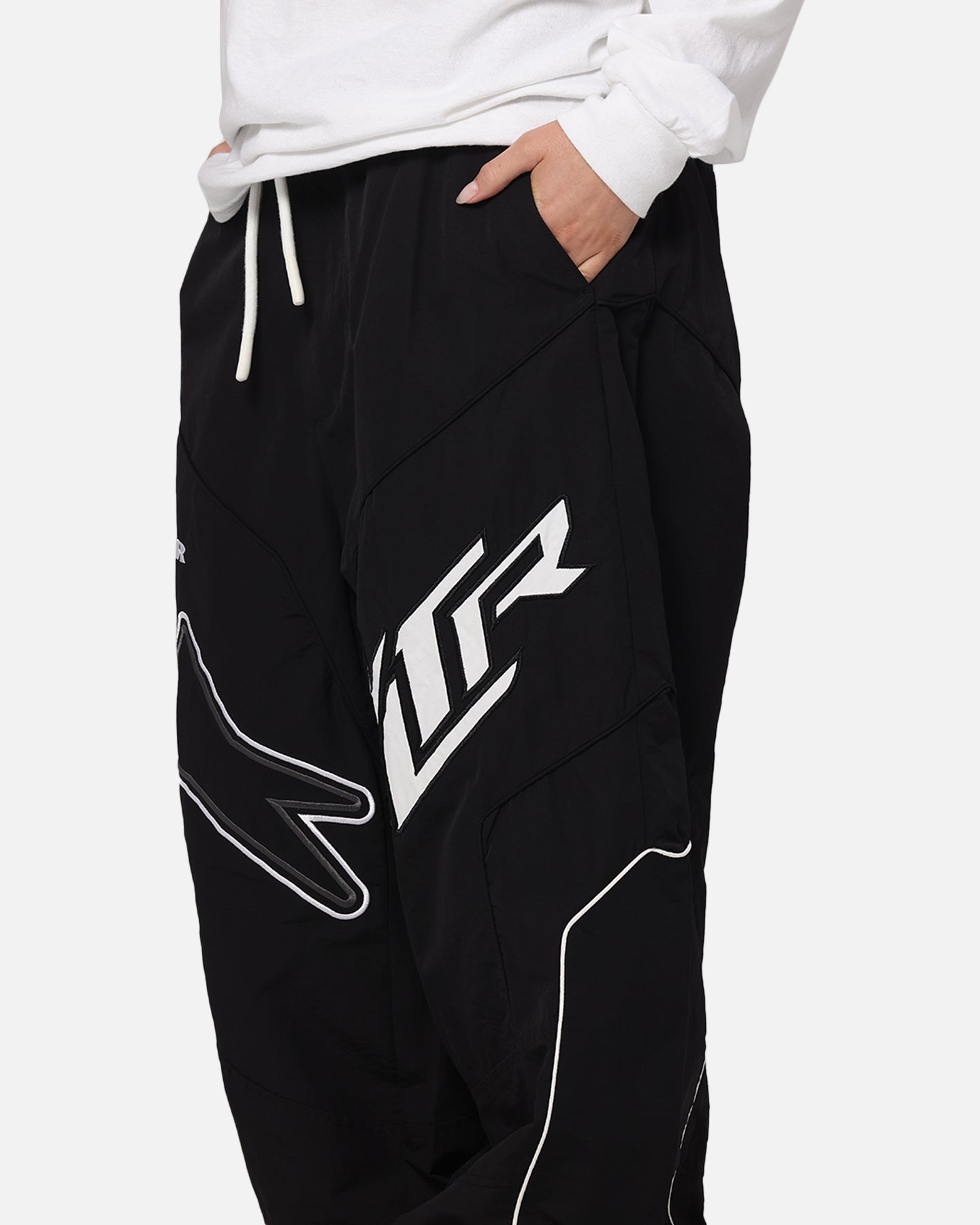 【Jent Louis】Parachute Tuck Pants black L Jent Louis】Parachute Tuck Pants black L Jent Louis 25SS 5th