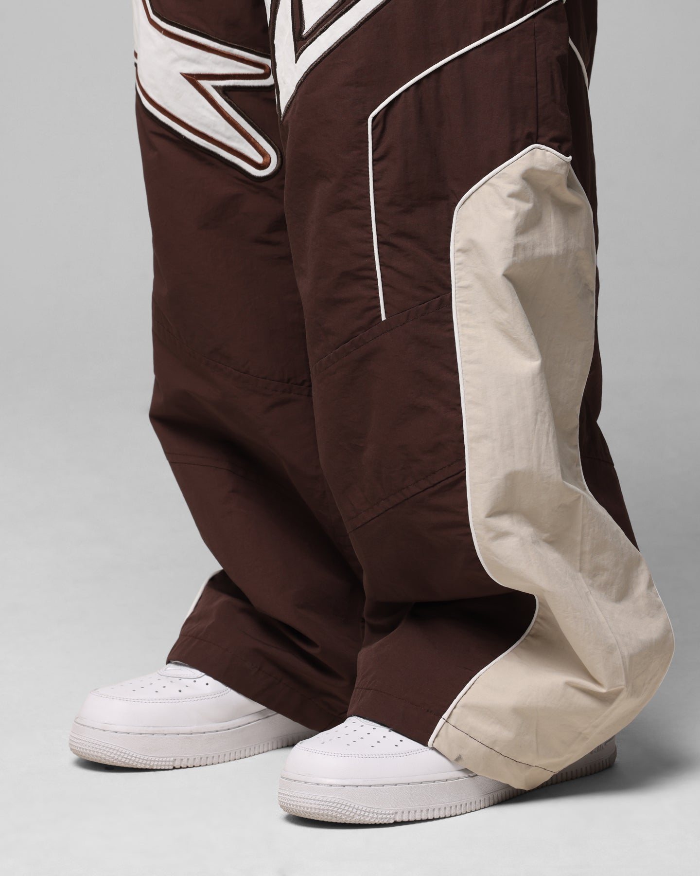 Loiter Motocross Parachute Pants Brown | Culture Kings US