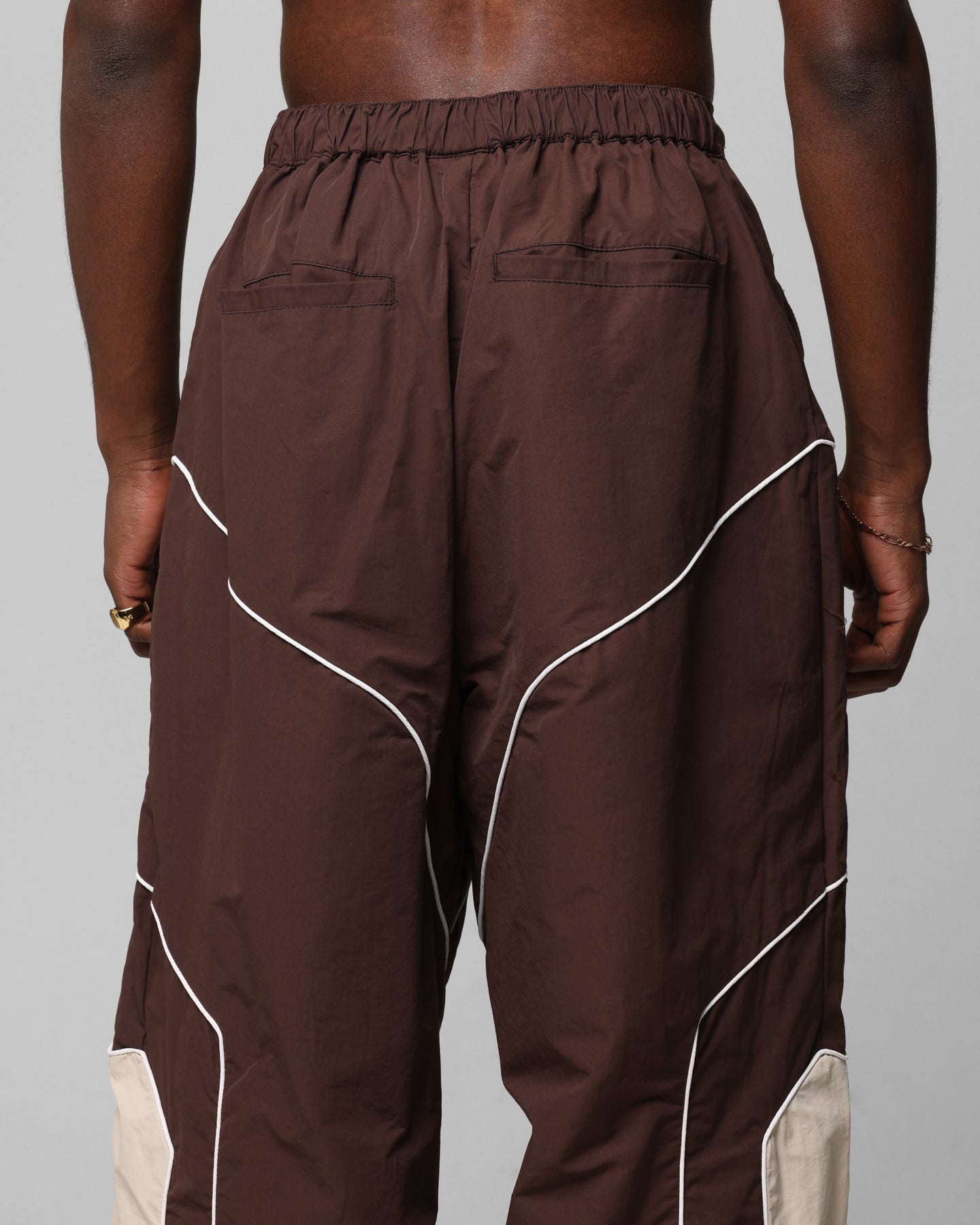Loiter Motocross Parachute Pants Brown | Culture Kings US