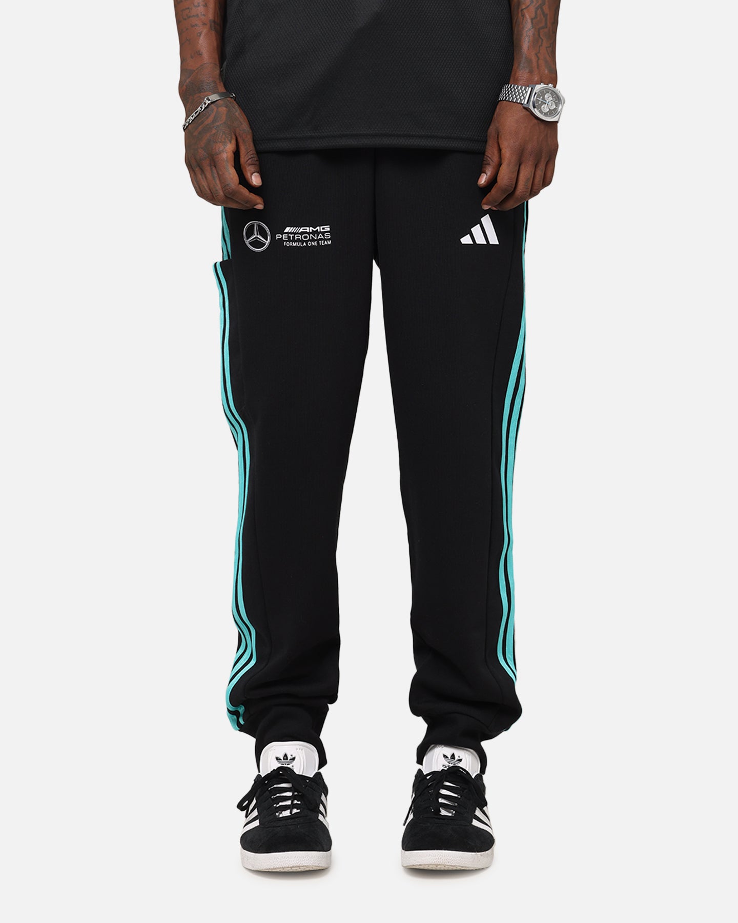 adidas x Mercedes-AMG PETRONAS Formula One F1 DNA Joggers Black