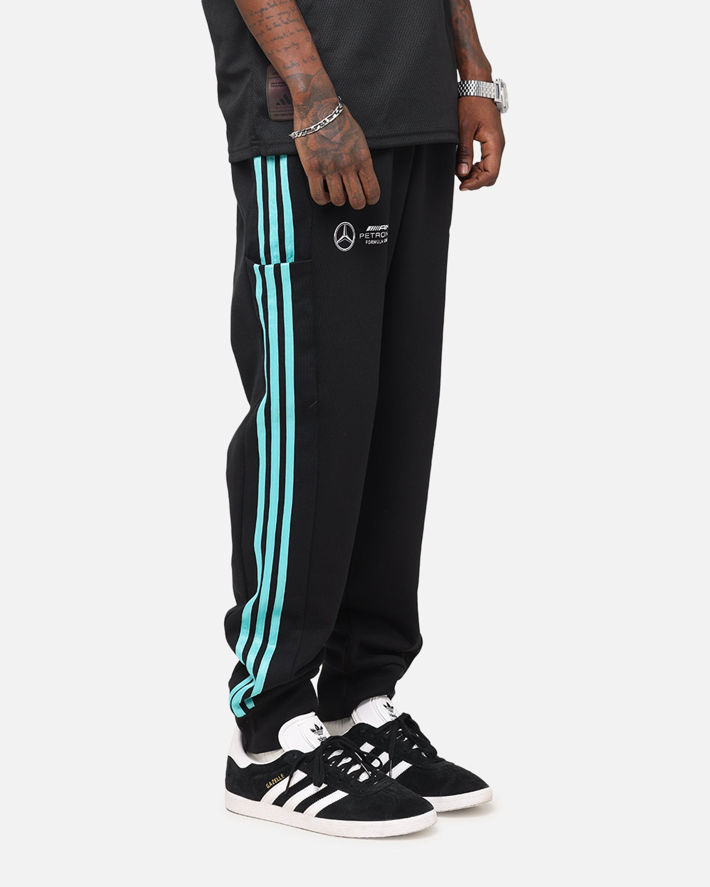 Mercedes-AMG Petronas F1 × adidas M adidas x Mercedes-AMG PETRONAS Formula One F1 DNA Joggers Black