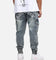 Saint Morta Gothic Cargo Joggers Dirty Denim