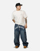 Saint Morta Gothic Denim Cargo Pants Dirty Denim