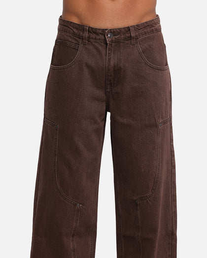 Carre Weathergear Carpenter Jeans Brown
