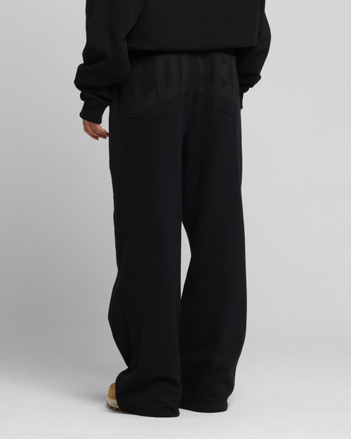 Loiter Arch Premium Sweat Pants Black