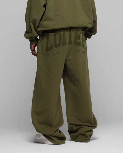 Loiter Arch Premium Sweat Pants Khaki
