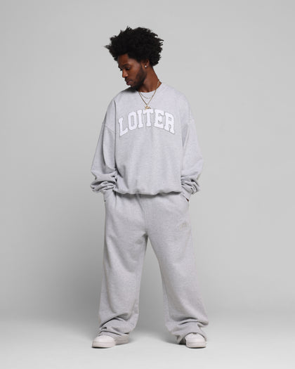 Loiter Arch Premium Sweat Pants Grey