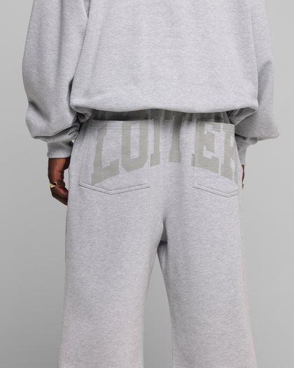 Loiter Arch Premium Sweat Pants Grey