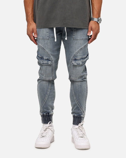 Saint Morta Aera Denim Joggers Dirty Denim