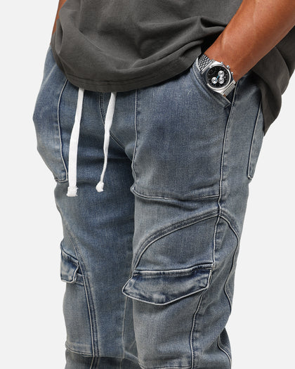 Saint Morta Aera Denim Joggers Dirty Denim