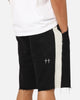 Saint Morta Amplus Sidewinder Denim Jort Shorts Black/Off White