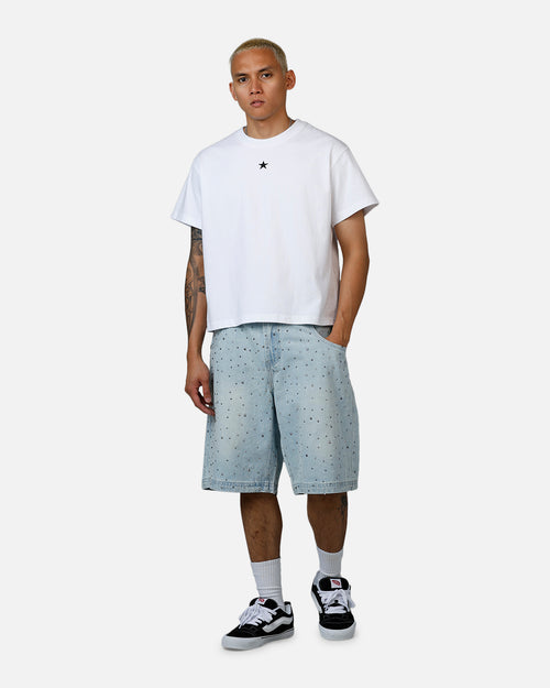 Saint Morta Amplus Glamourama Jorts Blue Dust