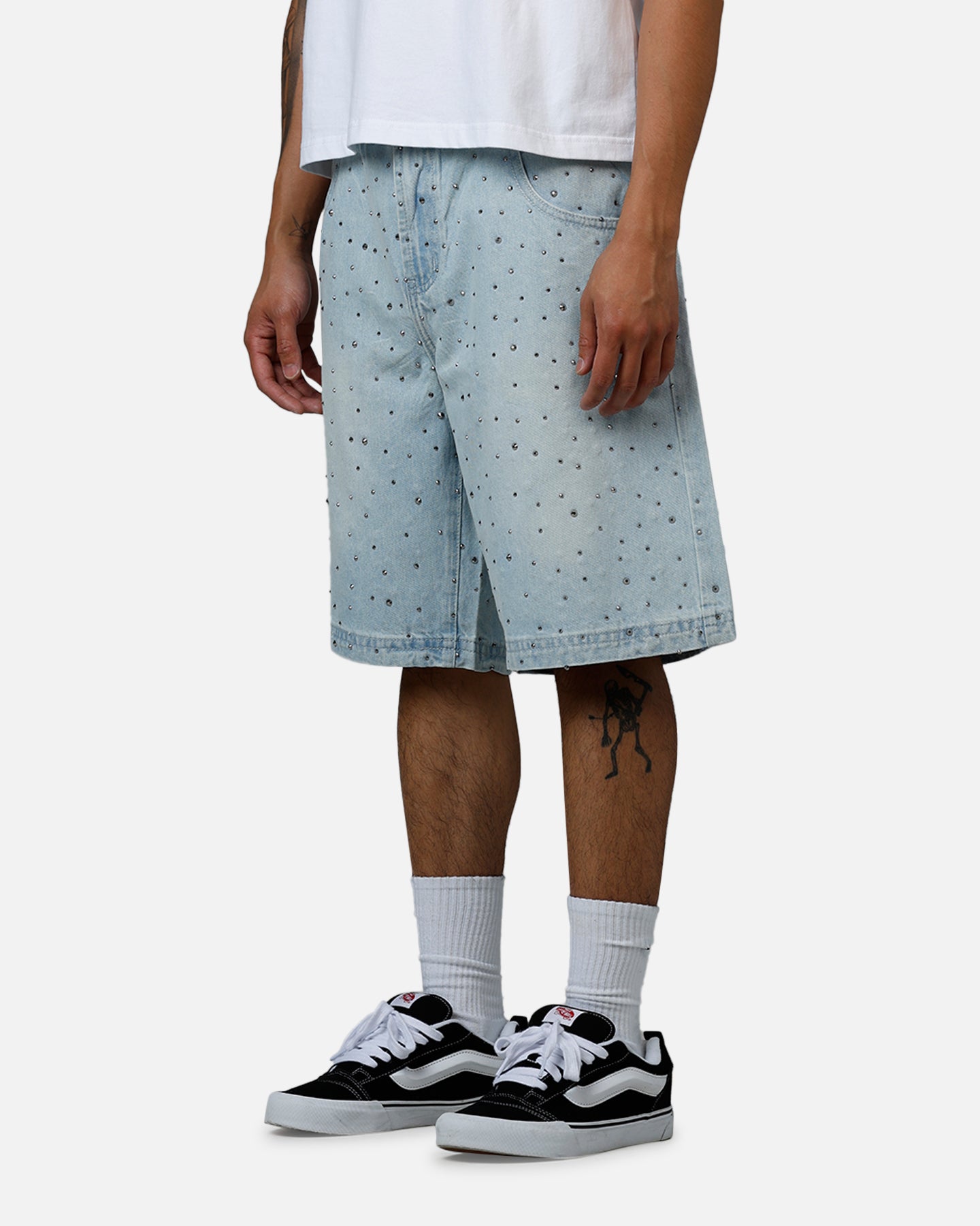 Saint Morta Amplus Glamourama Jorts Blue Dust | Culture Kings US
