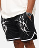 Saint Morta Warrior Basketball Shorts Black