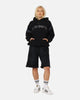 The Anti Order Apocalypse Sweat Shorts Sunfade Black