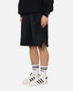 The Anti Order Apocalypse Sweat Shorts Sunfade Black