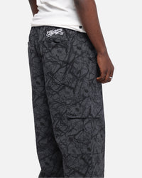 Carre Outlaw Panelled Pant Black Real Tree