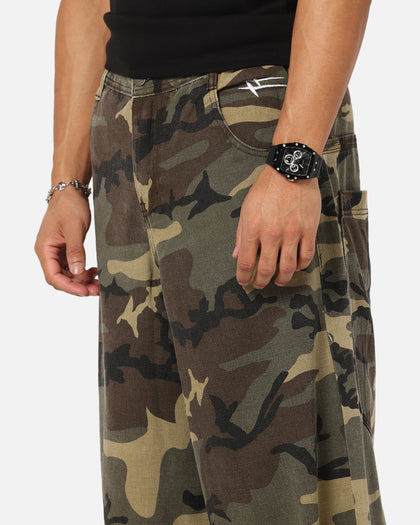 Loiter Skate Jeans Woodland Camo